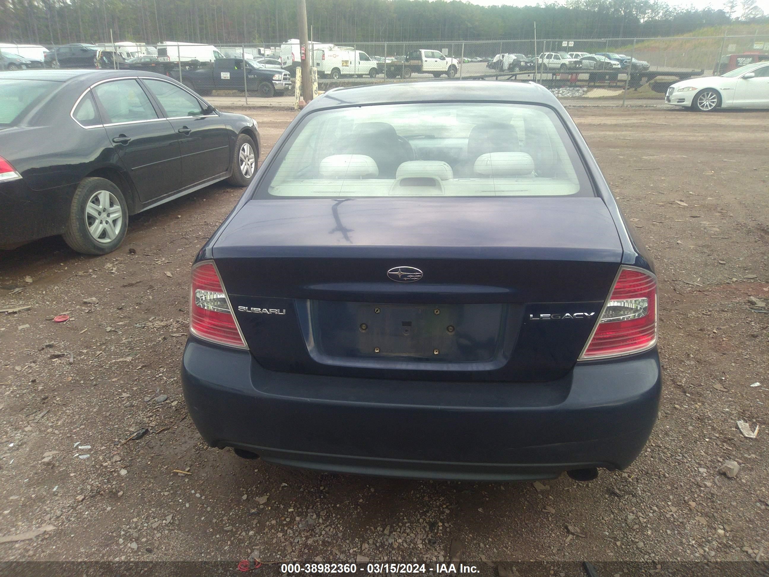 Photo 15 VIN: 4S3BL626X67218032 - SUBARU LEGACY 