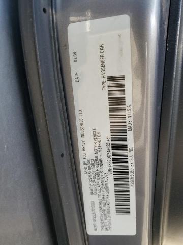 Photo 11 VIN: 4S3BL676484221439 - SUBARU LEGACY GT 