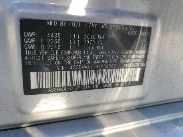 Photo 11 VIN: 4S3BMAA67B1229262 - SUBARU LEGACY 