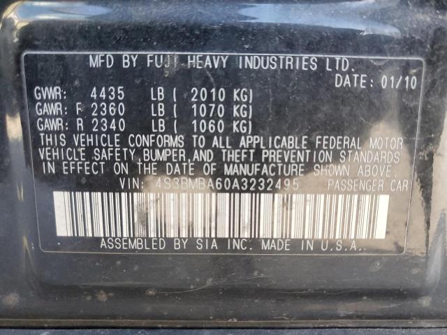 Photo 11 VIN: 4S3BMBA60A3232495 - SUBARU LEGACY 