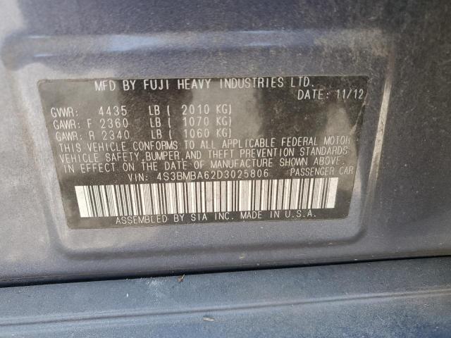 Photo 11 VIN: 4S3BMBA62D3025806 - SUBARU LEGACY 2.5 