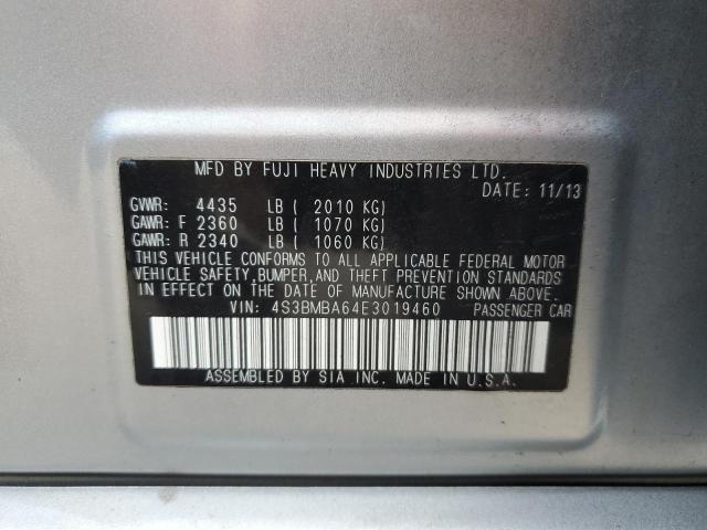 Photo 11 VIN: 4S3BMBA64E3019460 - SUBARU LEGACY 2.5 