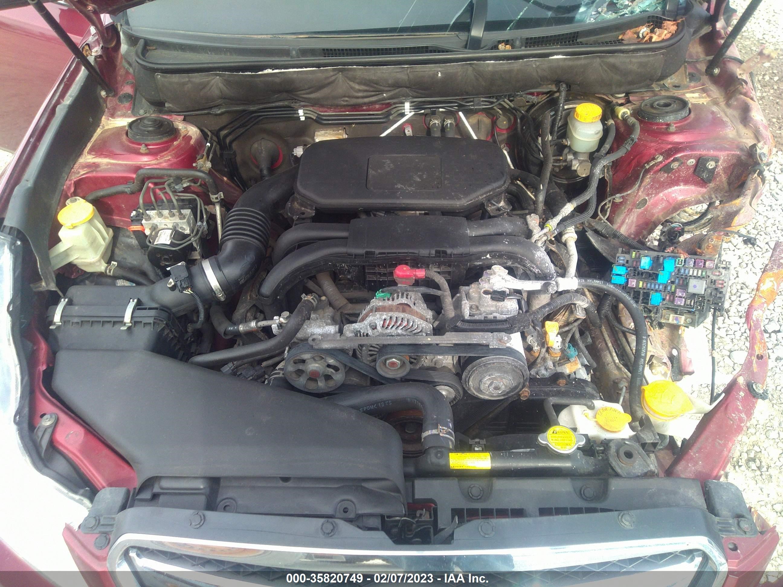 Photo 9 VIN: 4S3BMBA65B3254056 - SUBARU LEGACY 