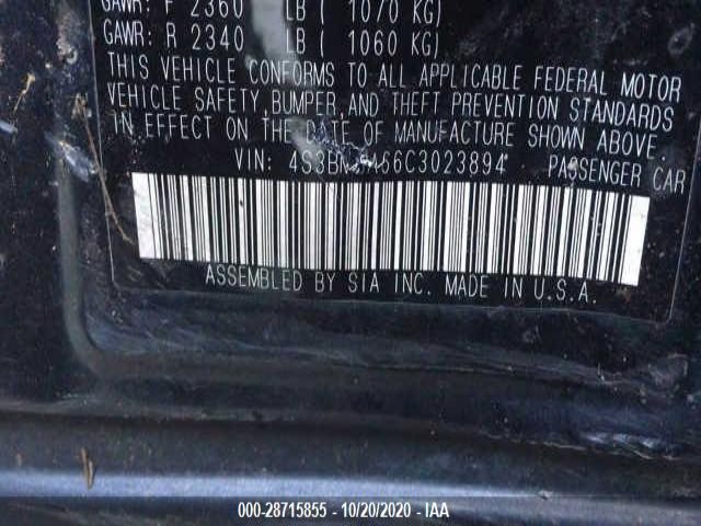 Photo 8 VIN: 4S3BMBA66C3023894 - SUBARU LEGACY 