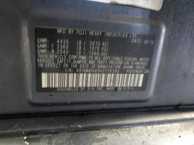 Photo 12 VIN: 4S3BMBA69A3238280 - SUBARU LEGACY 