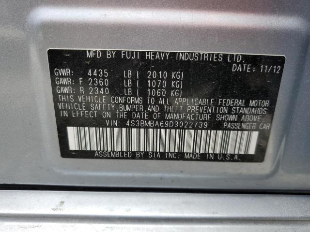 Photo 9 VIN: 4S3BMBA69D3022739 - SUBARU LEGACY 2.5 