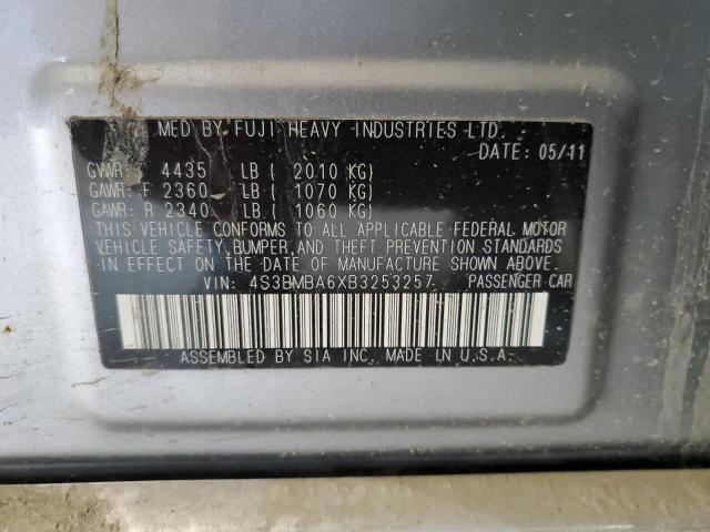 Photo 11 VIN: 4S3BMBA6XB3253257 - SUBARU LEGACY 