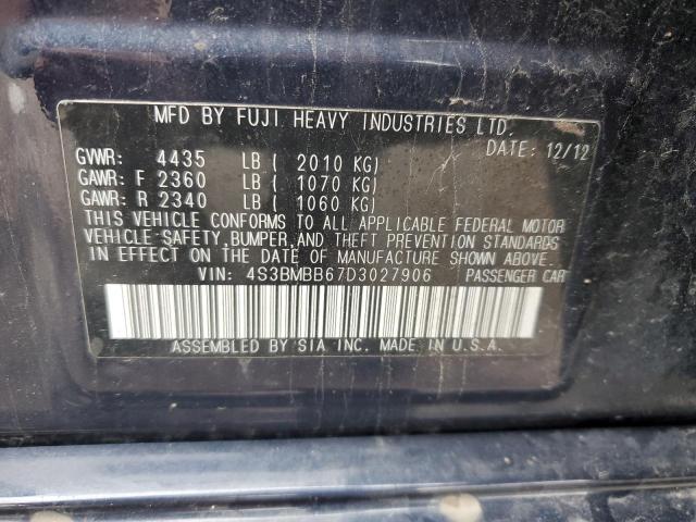 Photo 11 VIN: 4S3BMBB67D3027906 - SUBARU LEGACY 