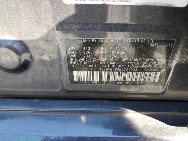 Photo 11 VIN: 4S3BMBC60B3221933 - SUBARU LEGACY 