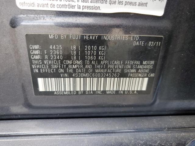 Photo 12 VIN: 4S3BMBC60B3245262 - SUBARU LEGACY 