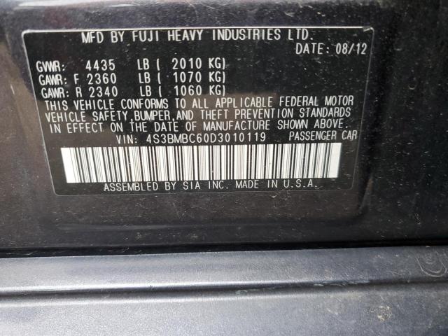 Photo 11 VIN: 4S3BMBC60D3010119 - SUBARU LEGACY 2.5 