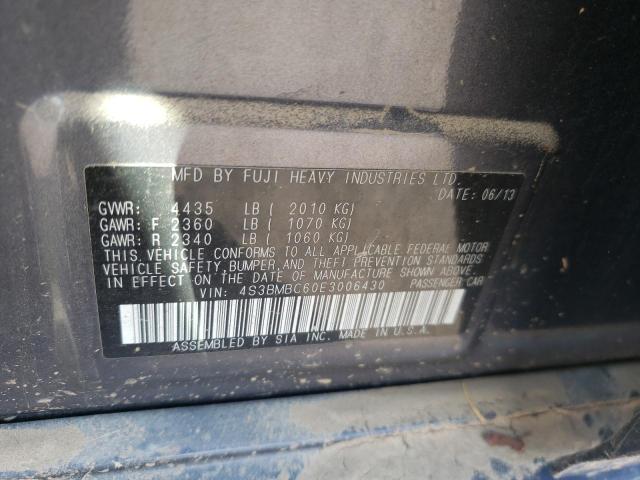 Photo 11 VIN: 4S3BMBC60E3006430 - SUBARU LEGACY 2.5 