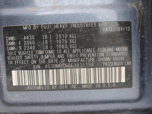 Photo 11 VIN: 4S3BMBC60E3015158 - SUBARU LEGACY 2.5 