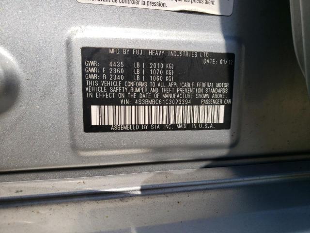 Photo 11 VIN: 4S3BMBC61C3023394 - SUBARU LEGACY 