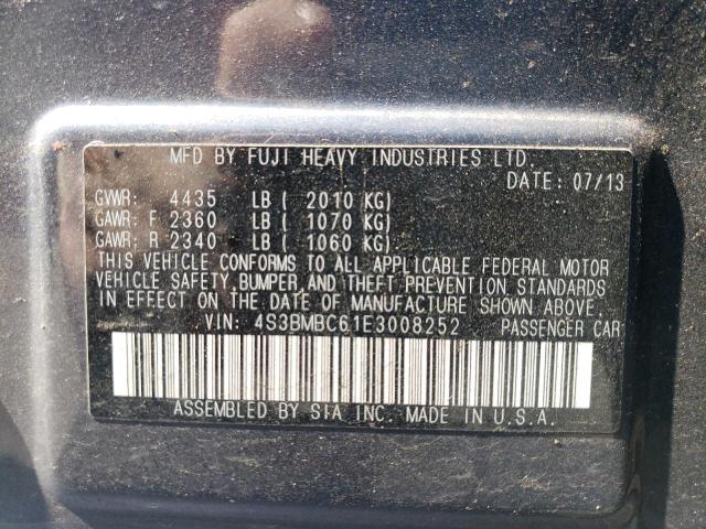 Photo 11 VIN: 4S3BMBC61E3008252 - SUBARU LEGACY 2.5 