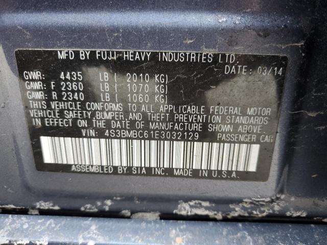 Photo 11 VIN: 4S3BMBC61E3032129 - SUBARU LEGACY 