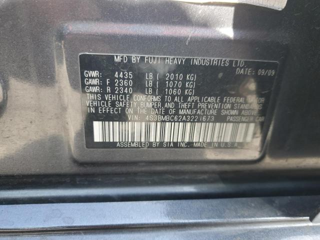 Photo 12 VIN: 4S3BMBC62A3221673 - SUBARU LEGACY 