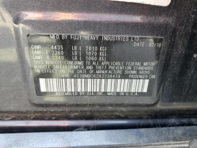 Photo 11 VIN: 4S3BMBC62A3238439 - SUBARU LEGACY 