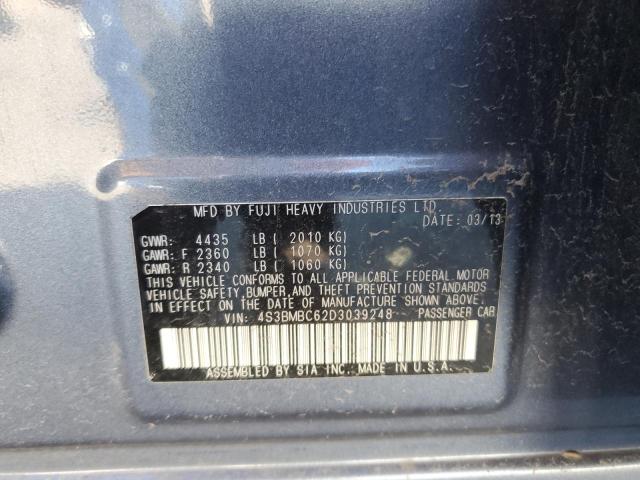 Photo 12 VIN: 4S3BMBC62D3039248 - SUBARU LEGACY 