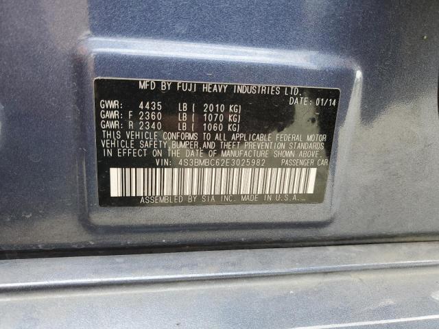 Photo 11 VIN: 4S3BMBC62E3025982 - SUBARU LEGACY 