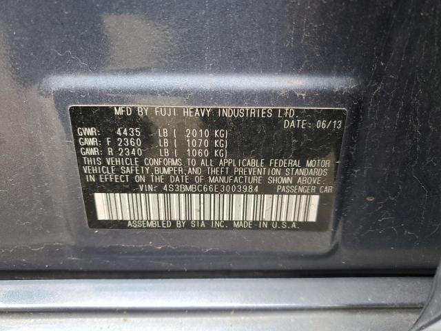 Photo 11 VIN: 4S3BMBC66E3003984 - SUBARU LEGACY 