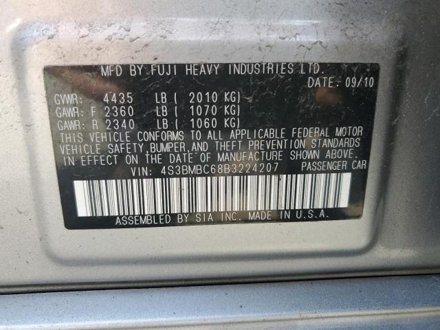 Photo 11 VIN: 4S3BMBC68B3224207 - SUBARU LEGACY 2.5 