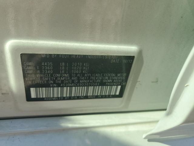 Photo 11 VIN: 4S3BMBC69D3020583 - SUBARU LEGACY 