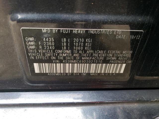 Photo 11 VIN: 4S3BMBC69D3021510 - SUBARU LEGACY 2.5 