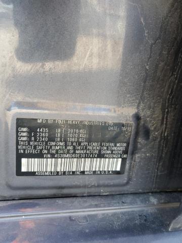 Photo 11 VIN: 4S3BMBD60E3017474 - SUBARU LEGACY 