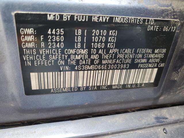 Photo 12 VIN: 4S3BMBD66E3003983 - SUBARU LEGACY 