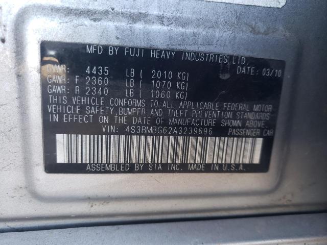 Photo 11 VIN: 4S3BMBG62A3239696 - SUBARU LEGACY 