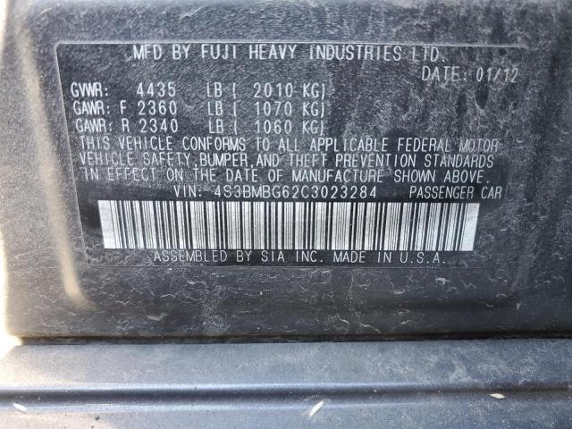 Photo 9 VIN: 4S3BMBG62C3023284 - SUBARU LEGACY 2.5 