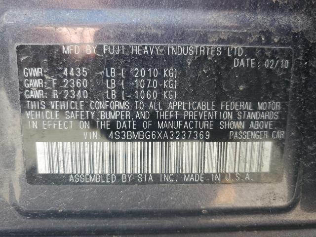 Photo 11 VIN: 4S3BMBG6XA3237369 - SUBARU LEGACY 