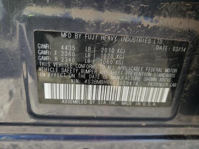 Photo 11 VIN: 4S3BMBH66E3029414 - SUBARU LEGACY 