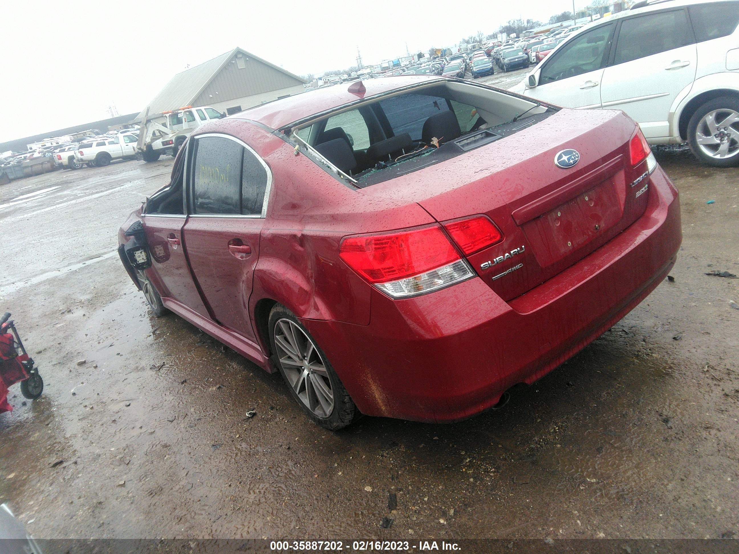 Photo 2 VIN: 4S3BMBJ6XE3002582 - SUBARU LEGACY 