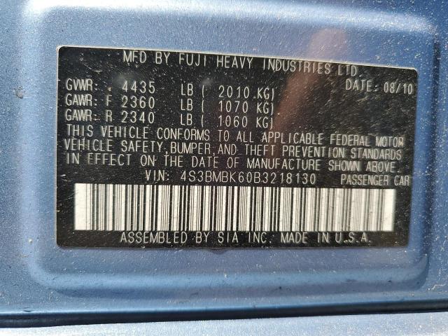 Photo 11 VIN: 4S3BMBK60B3218130 - SUBARU LEGACY 