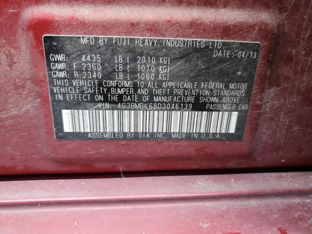 Photo 11 VIN: 4S3BMBK68D3046139 - SUBARU LEGACY 