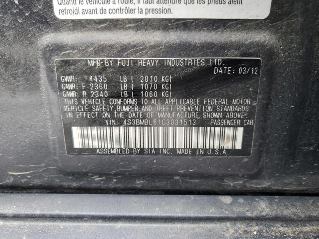 Photo 11 VIN: 4S3BMBL61C3031513 - SUBARU LEGACY 2.5 