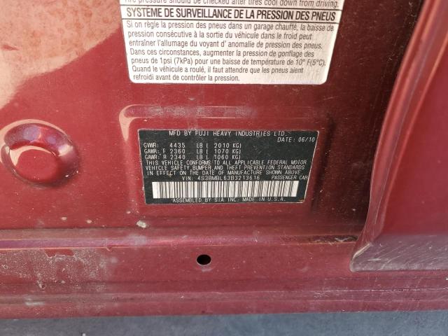 Photo 11 VIN: 4S3BMBL63B3213616 - SUBARU LEGACY 2.5 