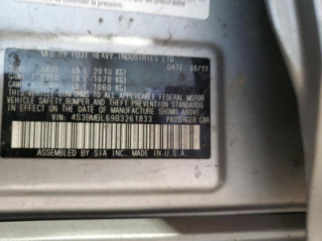 Photo 12 VIN: 4S3BMBL69B3261833 - SUBARU LEGACY 2.5 