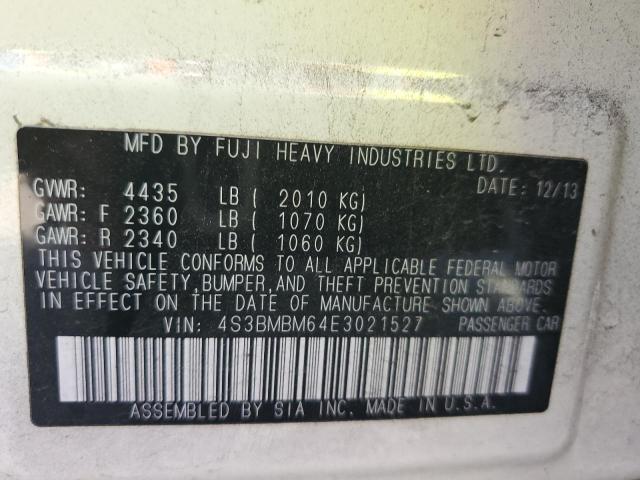 Photo 11 VIN: 4S3BMBM64E3021527 - SUBARU LEGACY 