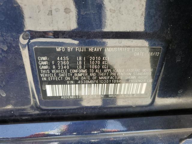 Photo 11 VIN: 4S3BMBP61D3011094 - SUBARU LEGACY 2.5 