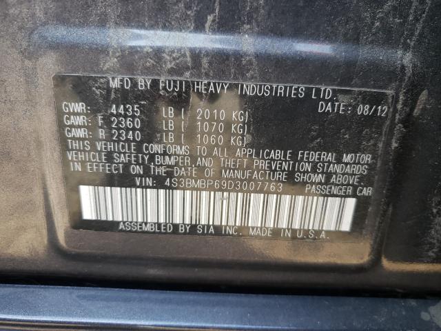 Photo 9 VIN: 4S3BMBP69D3007763 - SUBARU LEGACY 2.5 