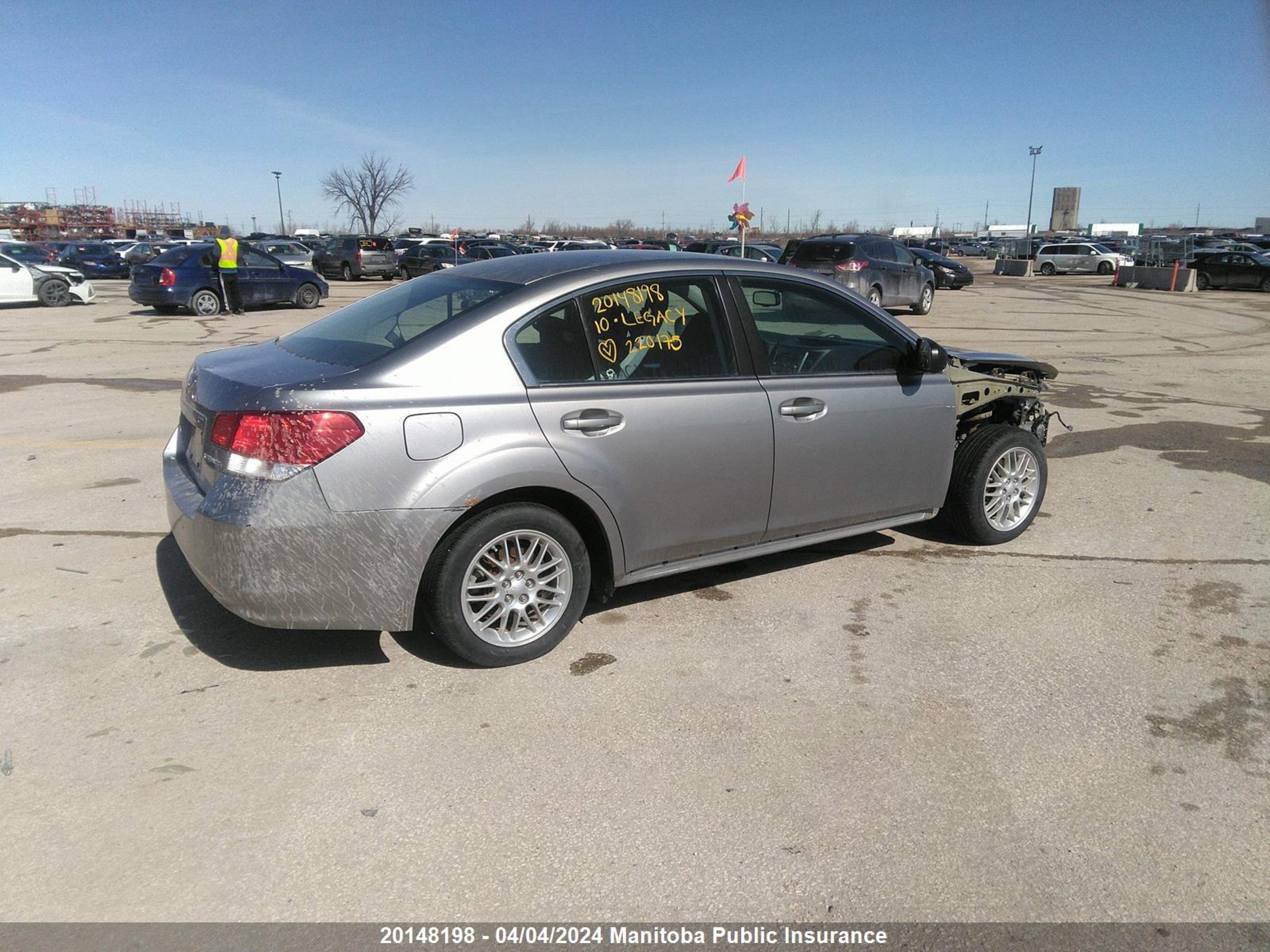 Photo 3 VIN: 4S3BMCA62A3220175 - SUBARU LEGACY 