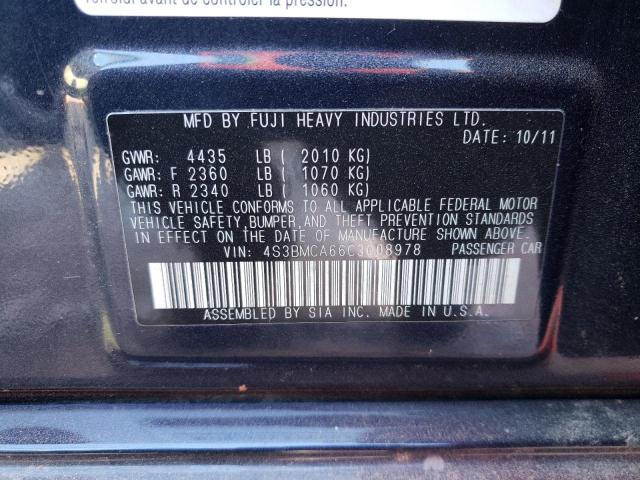 Photo 9 VIN: 4S3BMCA66C3008978 - SUBARU LEGACY 2.5 