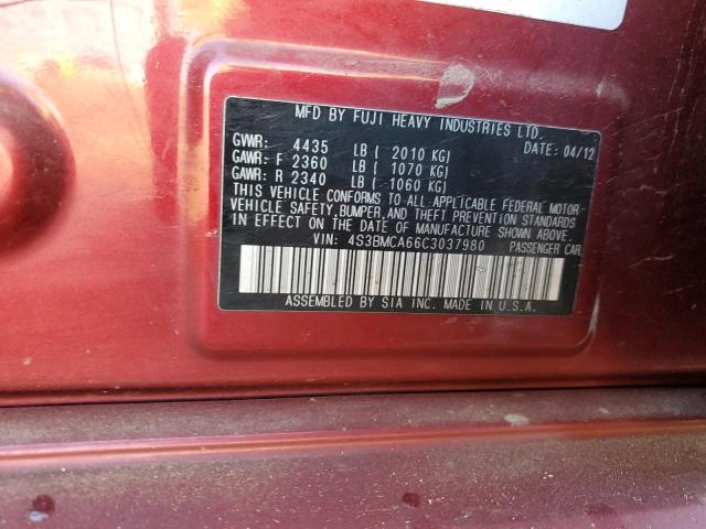 Photo 11 VIN: 4S3BMCA66C3037980 - SUBARU LEGACY 2.5 