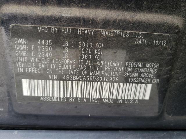 Photo 11 VIN: 4S3BMCA66D3018928 - SUBARU LEGACY 