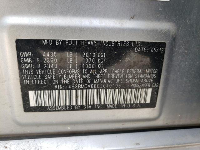 Photo 11 VIN: 4S3BMCA68C3040105 - SUBARU LEGACY 2.5 