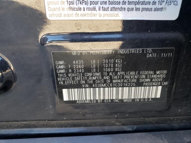 Photo 9 VIN: 4S3BMCC61C3016225 - SUBARU LEGACY 2.5 