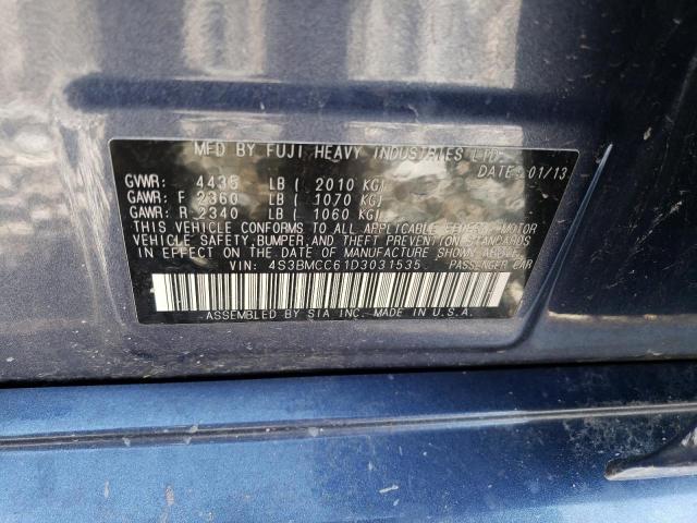 Photo 11 VIN: 4S3BMCC61D3031535 - SUBARU LEGACY 2.5 